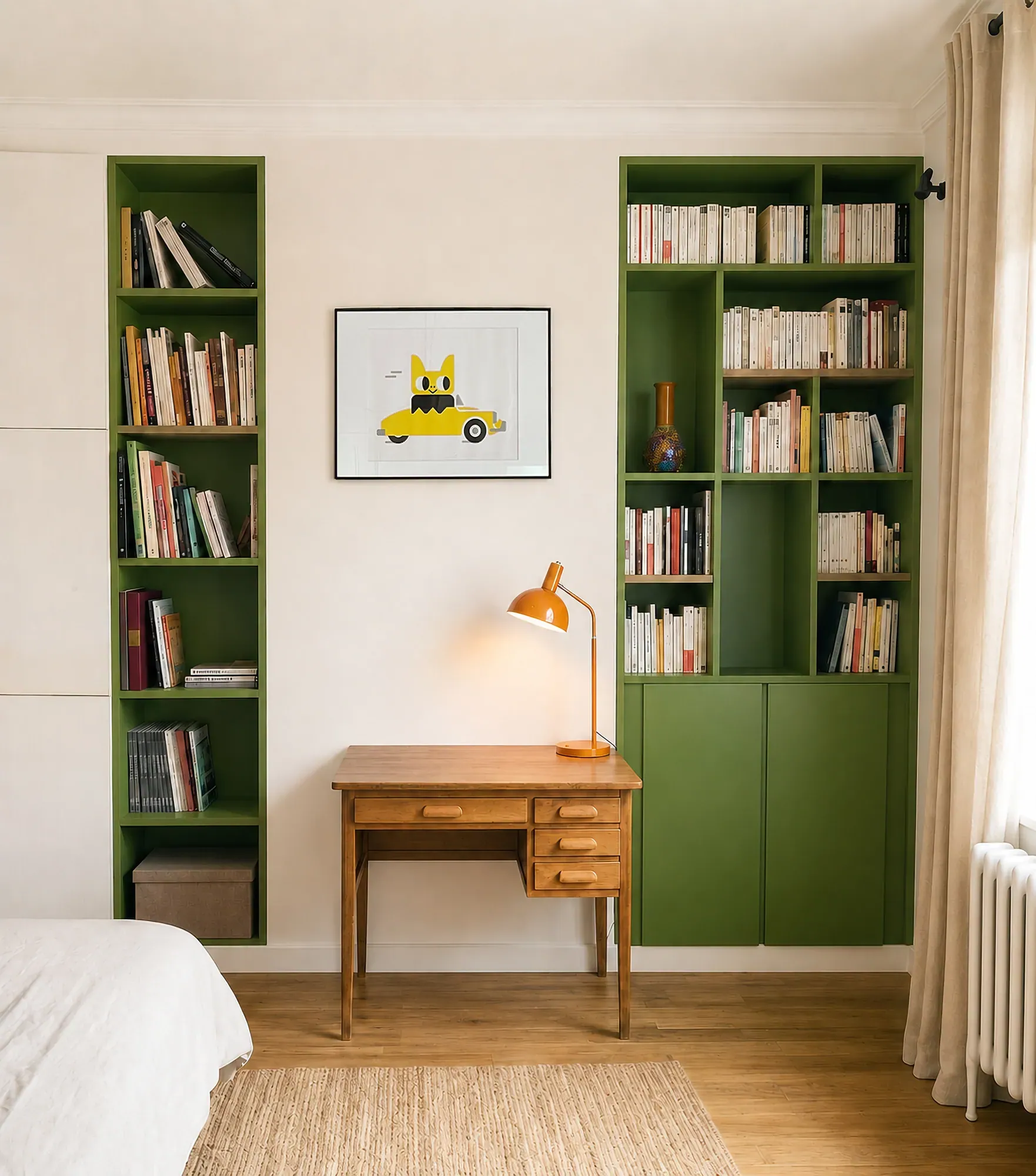 Projet d'une chambre sur mesure